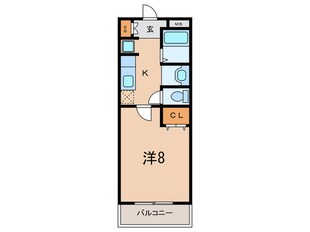 サンフロ－ラ藤原の物件間取画像